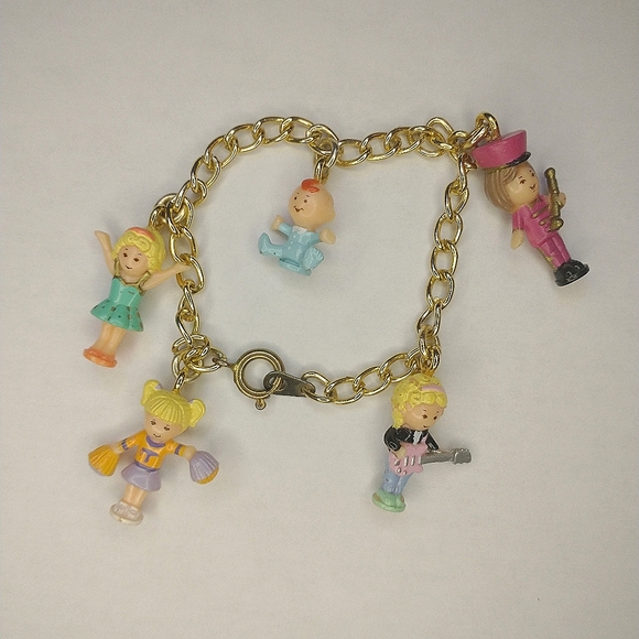 *RARE* 1992 Polly Pocket Charm Bracelet. - Picture 6 of 7